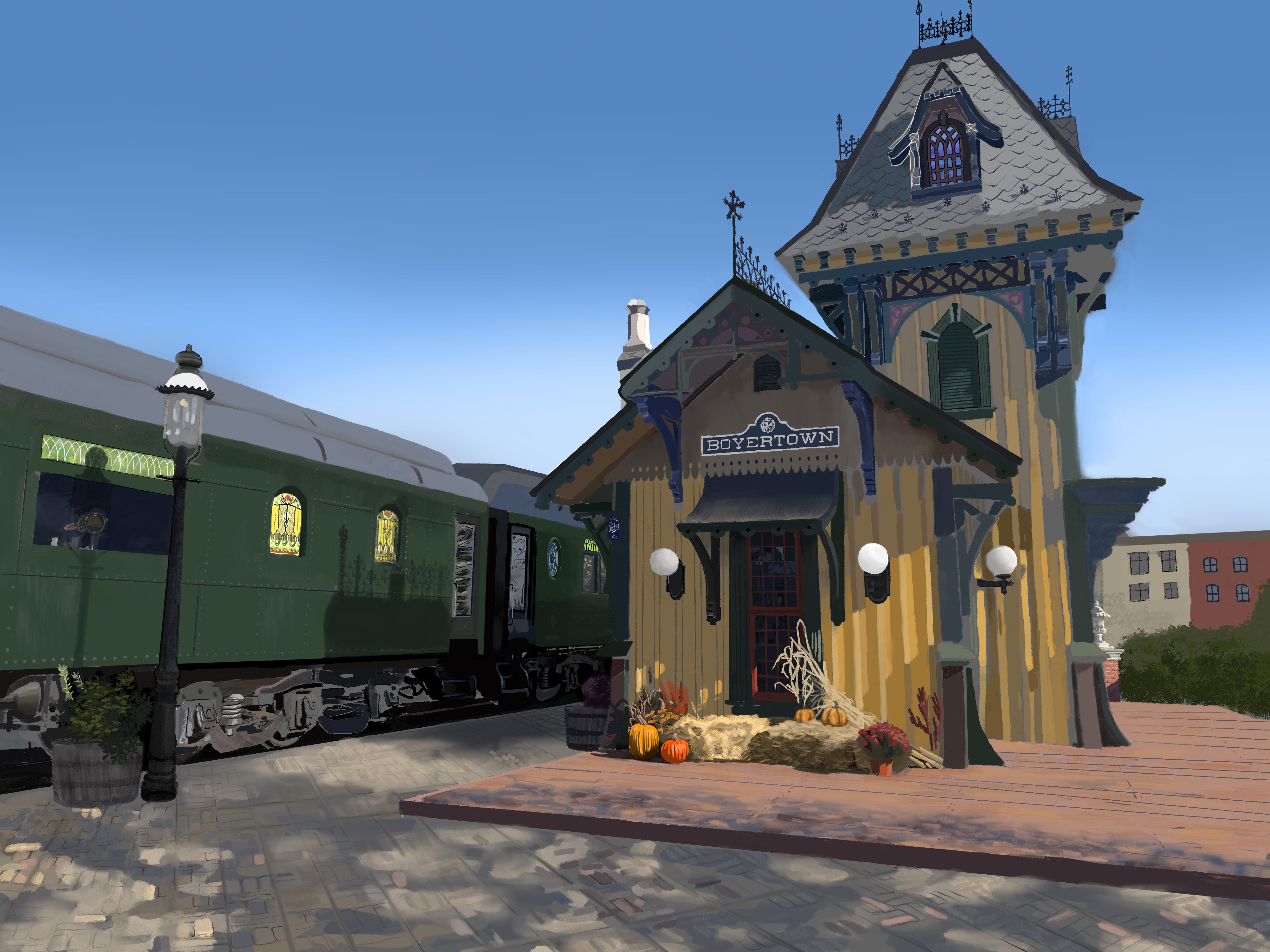 Colebrookdale train station 